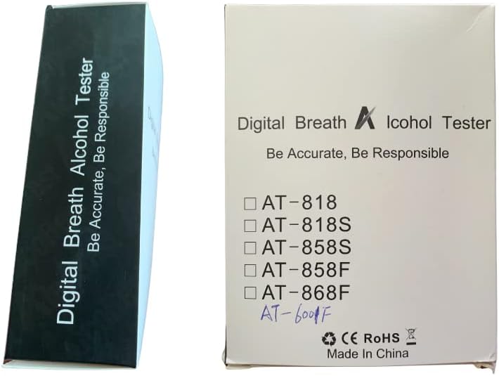 Miniatura 9 de Alcoholímetro digital - Probador de alcohol en el aliento - Modelo AR6001F