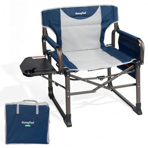 SunnyFeel chaise réalisateur surdimensionnée table latérale 600 LBS
