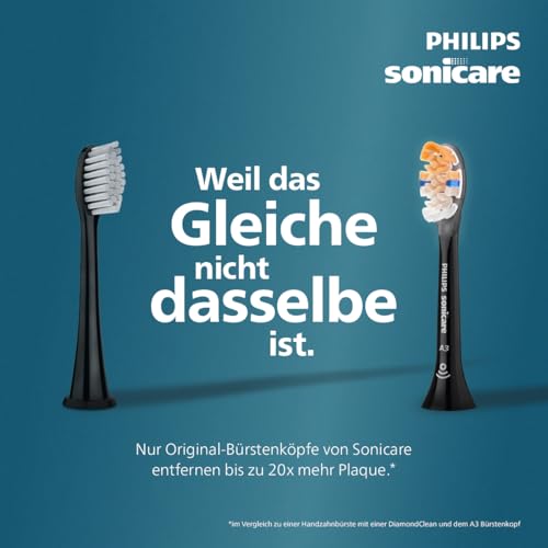 Philips Sonicare G3 Premium Gum Care Original Ersatzbürstenköpfe, Weiß, 2er-Pack, HX9052/87
