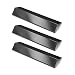 VICOOL hyJ231A (3-Pack) Porcelain Steel Heat Plate for Aussie, Brinkmann, Uniflame, Charmglow, Grill King, Lowes Model Grills