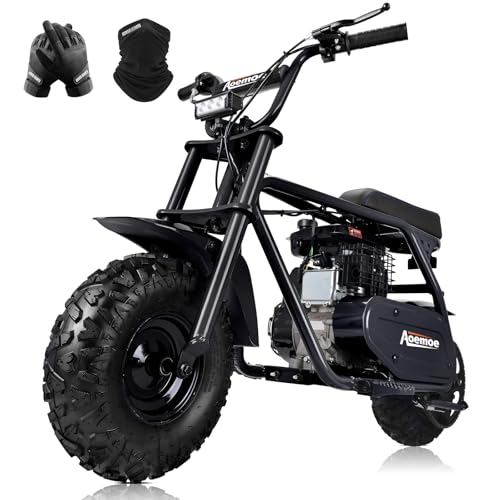 Mini Bike, 99cc 4-Stroke Gas Dirt Bike, Max Speed 34.5KM/H,