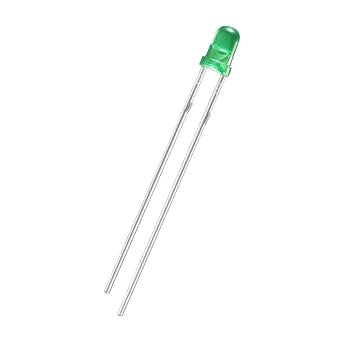 uxcell 30pcs 3mm LED Diode Lights Colored Lens Diffused Round DC2.0-2.2V