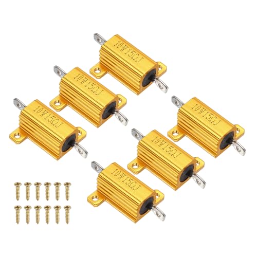 MECCANIXITY 10W 15�I�[�� �A���~�j�E���V�F����R�� �l�W�t�� 6�p�b�N �A���~�j�E���n�E�W���O��R�� �n�E�W���O�P�[�X ������R�� �X�N�����[�^�b�v �p���[��R�� LED�E�B���J�[�h�A�x���p�A�S�[���h