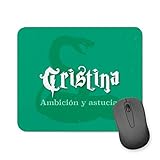 Kadoo Regalos Alfombrilla de Ratón Personalizada Friki Niño Mago con Nombre (Serpiente)