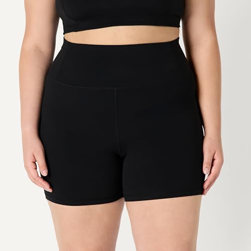 Image of Amazon Essentials Women's Active FormFlex Buttery Soft High Waist Biker Shorts