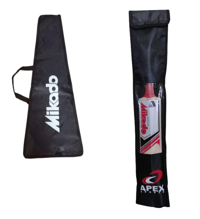 Mikado Badminton and Cricket Equipment Cover Bag, Black, Sports Gear Storage Case-image-38