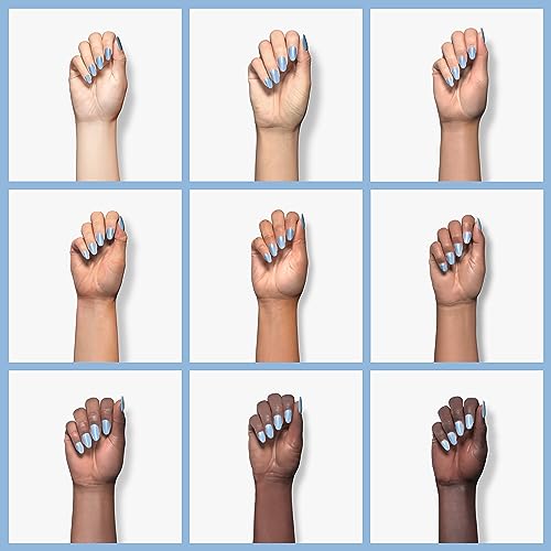 Image of Beetles Blue Gel Nail Polish 15ML Soak Off UV Gel for Pastel Nail Art