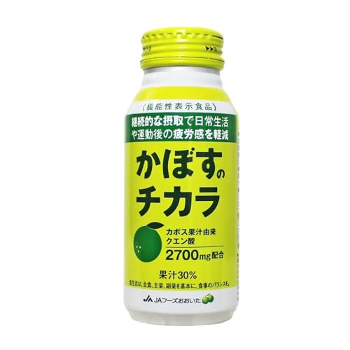 かぼすのチカラ190g×24本(清涼飲料)_1523R