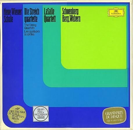 Lasalle Quartet - Arnold Schoenberg - Alban Berg , Anton Webern - Neue Wiener Schule - Die Streichquartette - Deutsche Grammophon - 2720 029, Deutsche Grammophon - 2561 050/54