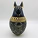 SINKITA Ägypten Anubis Dekorative Krug,Einäscherung Urn Für Asche Für Menschliche Asche Beerdigung Urnen Katze Oder Hund Erinnerungsbox-A-Große Durchmesser12cm hoch24.5cm