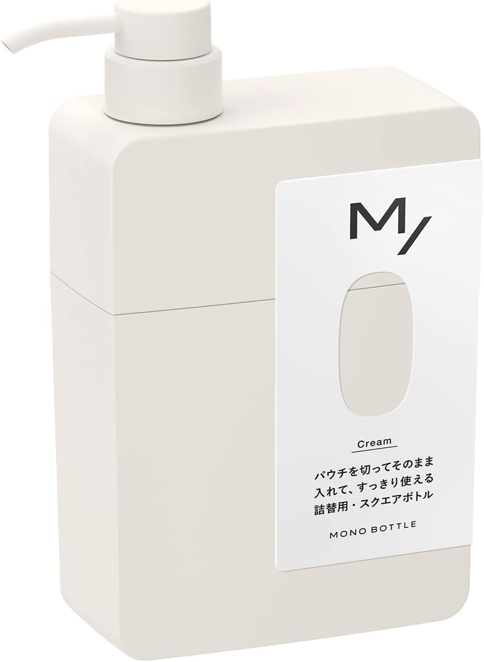 エムスラッシュ モノボトル スクエア クリーム