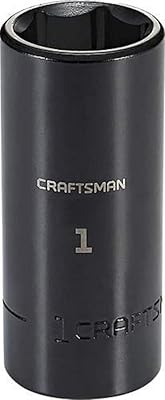 CRAFTSMAN Deep Impact Socket, SAE, 1/2-Inch Drive, 1-Inch (CMMT15984)