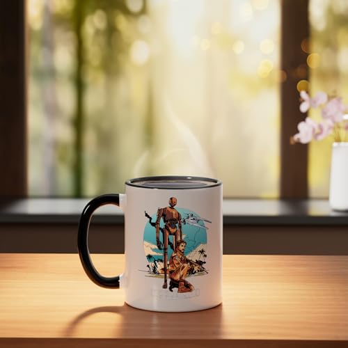 Star Wars Rogue One K-2SO Cassian Taza Cerámica 11 oz miniatura 3