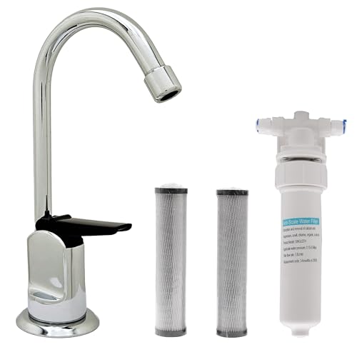 Robinet eau froide Westbrass Touch-Flo 15.2 cm avec filtre en ligne sous évier CO127-05