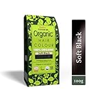 Radico Organic Hair Color Soft Black – Natural Certified Organic Herbal Hair Dye, Ammonia & PPD Free, Up to 100% Grey Coverage