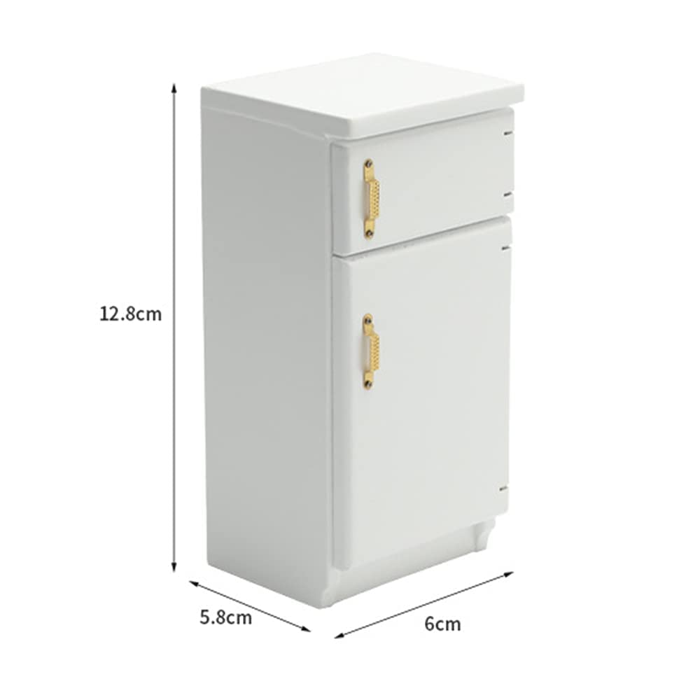 Amazon | Luottus 1/12 1/6 ミニ冷蔵庫 ミニチュア家具 台所