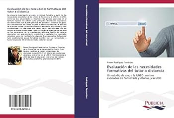Paperback Evaluación de las necesidades formativas del tutor a distancia [Spanish] Book