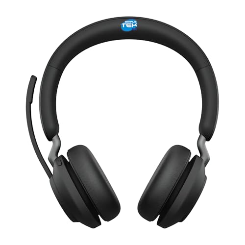 Casque sans fil Bluetooth SIMPLETEK pour Microsoft Teams et communication avec dongle USB-C