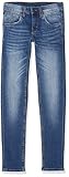 Coole 5 Pocket Xandro Superslim Jeans in angesagter blauen dark used Waschung