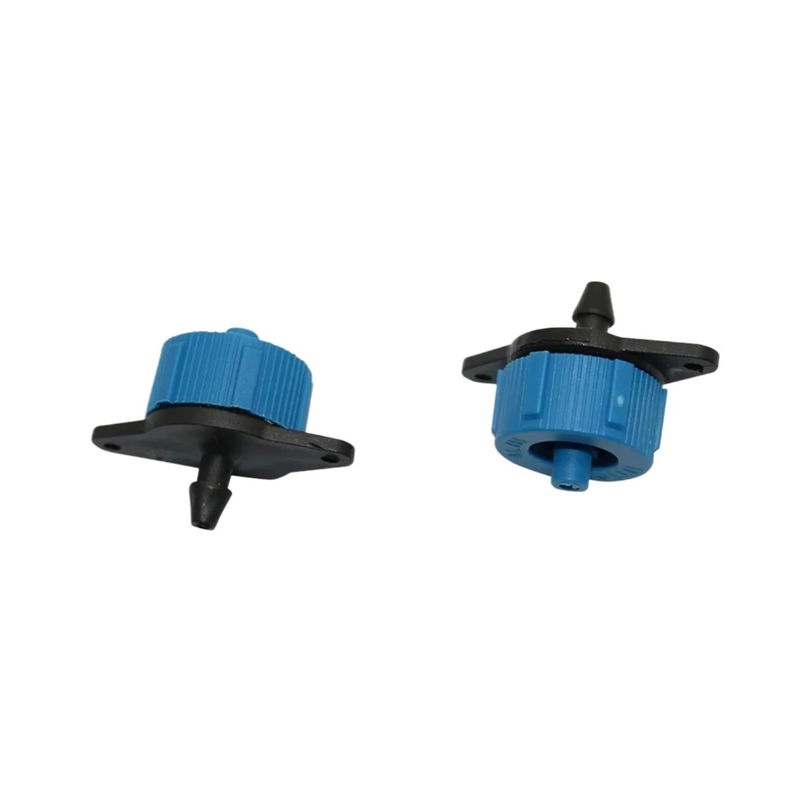 200 Pz 4L/8L Emettitori a goccia con compensazione della pressione Gocciolatori regolabili Micro connettori for strumenti di irrigazione del prato da giardino(Light Grey)