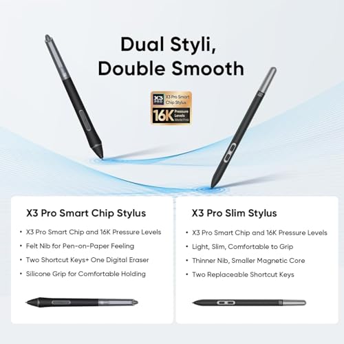 Image of XPPen Artist Pro 24 (Gen2) 165Hz 23.8-inch, Full-Laminated Screen, X3 Pro Roller and Slim Stylus, 16384 Pressure Levels, Bluetooth Express Key Remote, Supports Mac /Windows /Linux /Android