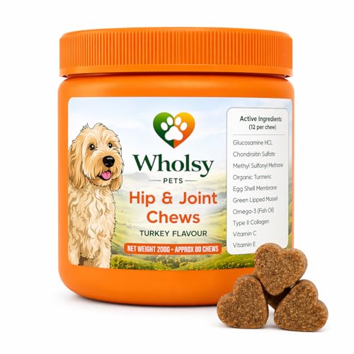 Hip & Joint Chews for Cats and Dogs. 100% Natural ingredients used.