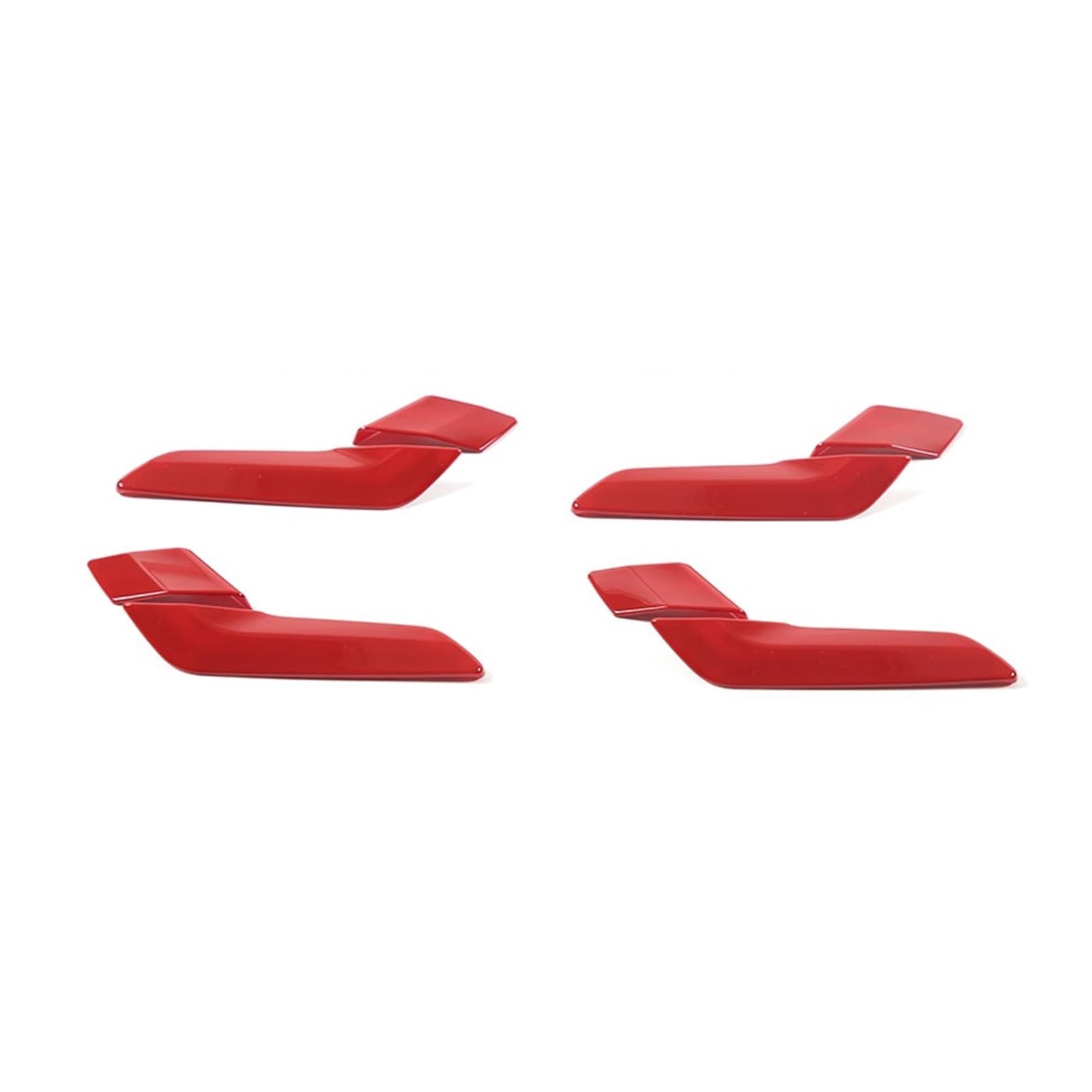 for Maverick 2022 Door Inner Handle Decorative Cover Sticker Interior Accessories Car Interior Mouldings(Red)