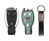 Schlüssel Fernbedienung für Mercedes mit Elektronische Karte Transponder 3 Tasten für Classe A C E CLA GLA GLK 433MHz