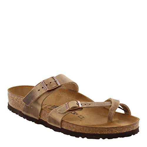 Oiled Leather Tobacco Brown Women's Birkenstock Mayari - Main Image