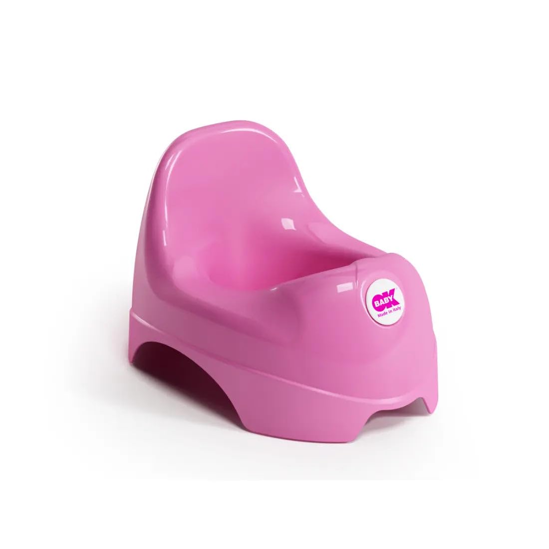 OKBABY Relax - Vasino per Bambini con Seduta Ergonomica e Schienale Rialzato - Rosa