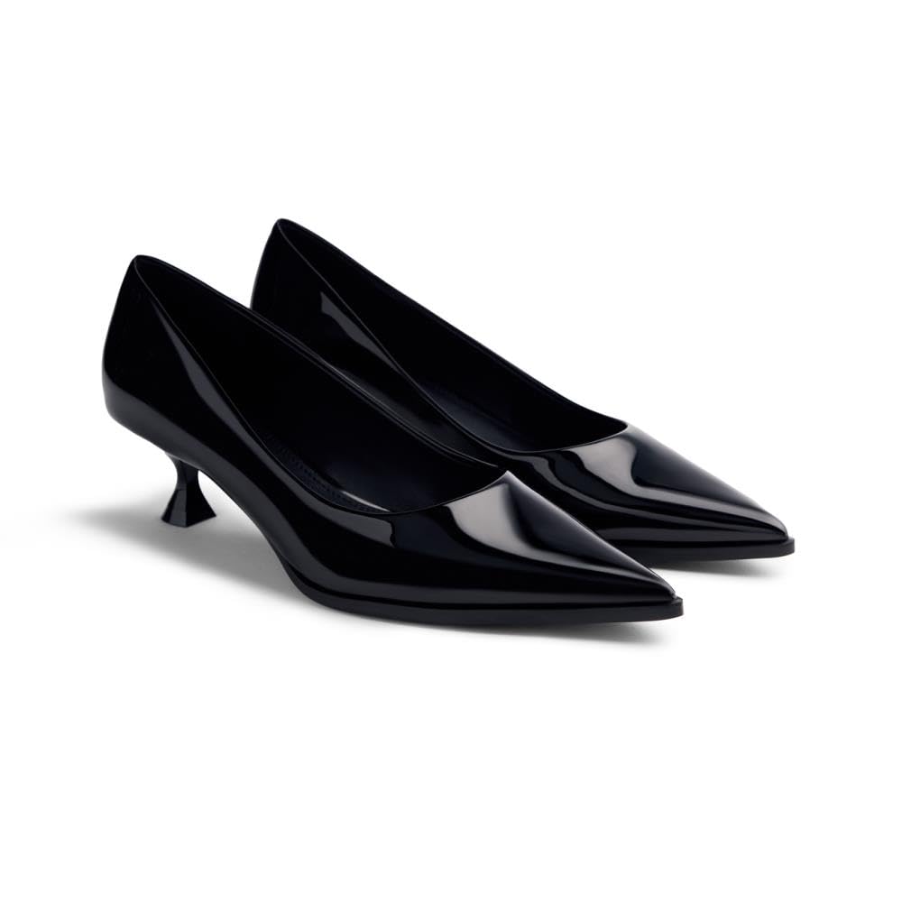 GIOSEPPO Women's Mazeppa Pump Shoe, Black/White, 4.5 UK