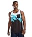 Tipsy Elves Men's Summer Midnight Rip 'N Sip Tank Top Size X-Large