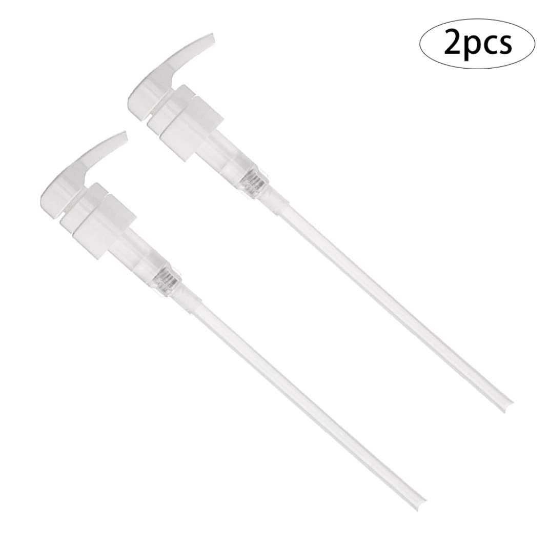 2 STKS Universele Doseerpomp Shampoo Fles Pomp Plastic Shampoo Conditioner Fles Dispenser Pompen 26cm Wit 2 STKS Universele Doseerpomp Shampoo Fles Pomp Plastic Shampoo Conditioner Fles Dispenser Pompen 26cm Wit