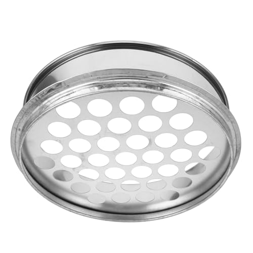 Wakauto Stainless Steel Round Mesh Sieve for Blueberry Grading Multi Purpose Sifting Tool for Home and Outdoor Use and Easy to Clean Sieve for Beans and More