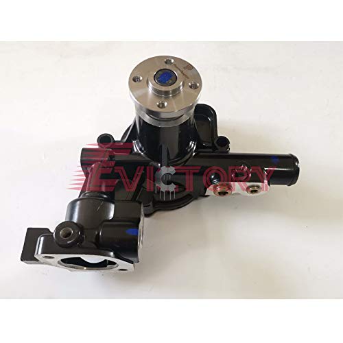 Kit de motor YANMAR 3TNA78, anillo de pistón, kit completo de juntas de cigüeñal, juego de rodamientos + guía de válvula + bomba de agua