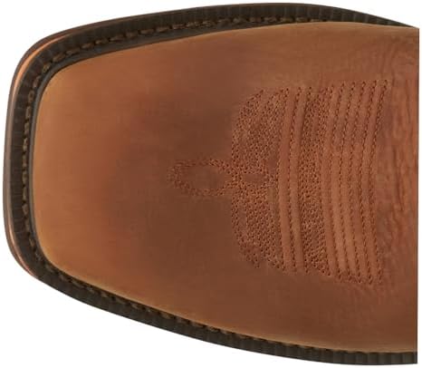 Justin Men's Resistor Russet Waterproof Western Work Boot Nano Composite Toe Russett 13 EE US | Image 3