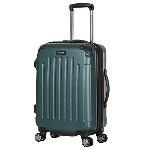 Image of Kenneth Cole Reaction Renegade 20 inch Carry-On Lightweight Hardside Expandable 8-Wheel Spinner Cabin Size Suitcase, Eden Green