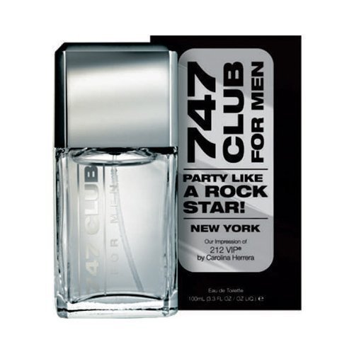 747 Club For Men Perfume (Impression of 212 VIP by Carolina Herrera)