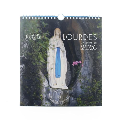 Calendario de Lourdes 2026 de gran formato - Selección del momento - Culto cristiano en papel