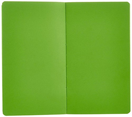 Paperkraft Signature Series Notebook - 165 x 95 mm, 160 pages, 80 GSM, Green pages