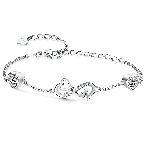 🎁💓🎁Regalo Perfetto🎁💓🎁Questo bracciale donna con pietre natali è il regalo perfetto per compleanni, festa della mamma, Natale, San Valentino, anniversari, vacanze, matrimoni, lauree, fidanzamenti, feste e celebrazioni per figlie, madri, mogli, nipoti, nonne, fidanzate e amiche.