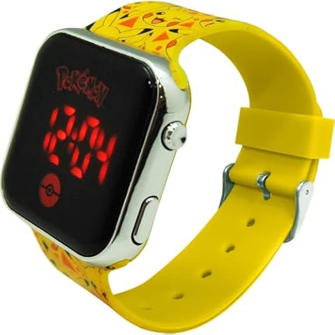 Reloj digital Nintendo Pokemon Pikachu led para niños a partir de 3 años Cover