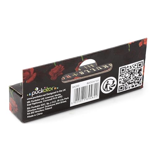 Puckator SK200 6-seitige Würfel mit eingearbeiteten Schädeln, 5-teiliges Set