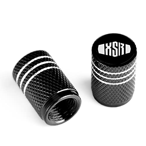 BUNCC Motorrad Rad Reifen Felgen Ventilschaftkappen Abdeckungen CNC-luftdichte Abdeckung für Yamaha XSR700 XSR900 XSR 700 900