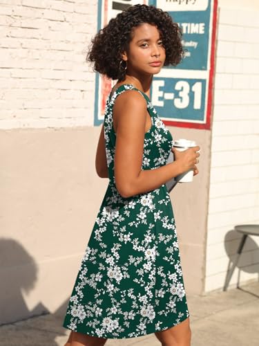 Image of CATHY 2026 Womens Casual Dress Summer Sleeveless Dresses V Neck Wrap Sexy Sundress with Pockets S-2XL