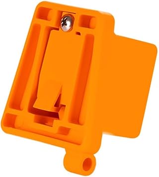 Folding Bike Front Rack Clip, Nylon Bracket for Brompton, Compact Bag Mount Adapter for Commuting TravelOrange