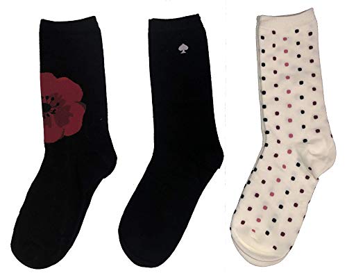 Kate Spade New York Womens 3-Pack Trouser Socks One Size Gift Box