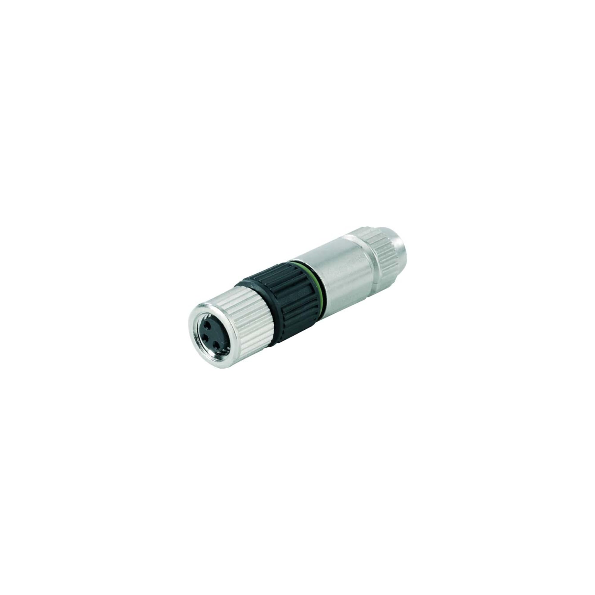 Conector M8 Weidmuller 1784030001 saib-3-idc hembra de tres polos para cable de automatización