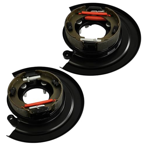 Image of SCITOO 926-270 926-271 Brake Dust Shield Rear | Fit For Ford For Excursion 2000-2005,For F-250 Super Duty 1999-2004,For F-350 Super Duty 1999-2004,For F-250 1999 2PCS