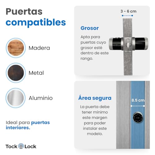 Mejores precios y opiniones de Chapas lock comprados en linea. 15 Imagen adicional